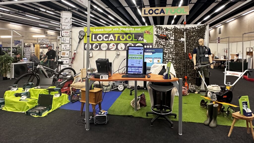 salon de l'habitat Mende 20024 - Stand Locatool